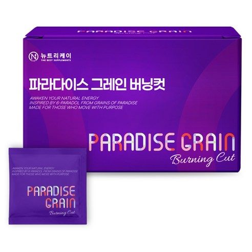 상품 이미지: 뉴트리케이 파라다이스 그레인 버닝컷 6파라돌, 1박스, 60정