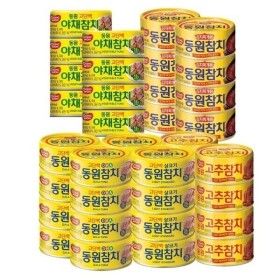 상품 이미지: 동원 살코기 150G 8캔+DHA 150G 4캔 외 참치 150G 12캔 BEST
