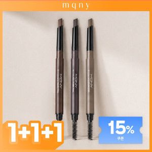 상품 이미지: (+15%할인)(1+1+1) 맥퀸뉴욕 육각심 오토 아이브로우 눈썹펜슬 4컬러 /하드포뮬러 번짐없는 아이브로