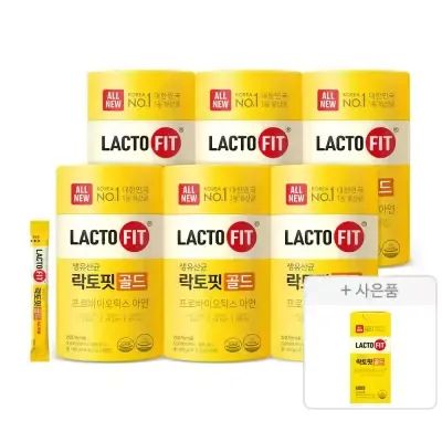 상품 이미지: 종근당건강 공식 (ALL NEW) 락토핏 골드 50포 6통 (300일분)+(ALL NEW) 락토핏 골드30포