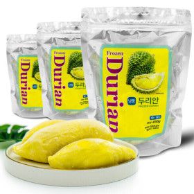 상품 이미지: 신정푸드 껍질 손질된 열대과일 고당도 냉동 두리안 450g 3개