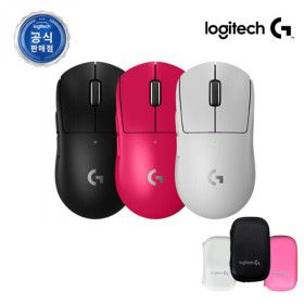 상품 이미지: P 로지텍 G PRO X SUPERLIGHT 2 무선 게이밍 마우스 (정품) + 마우스 파우치
