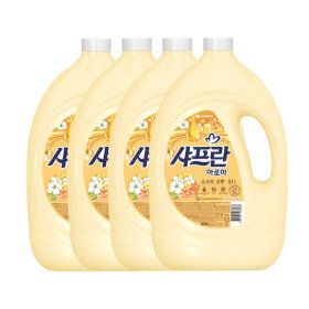 상품 이미지: 기분좋은향기 샤프란 섬유유연제 소프트코튼 3.1L 4개