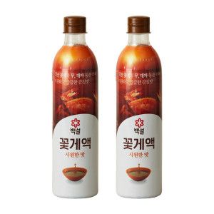 상품 이미지: (1+1)CJ 백설 꽃게액 900G 2개