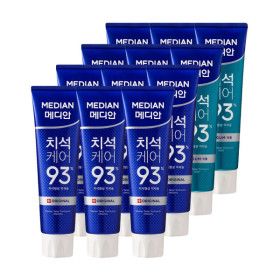 상품 이미지: 메디안 치석치약 오리지널 120g 6개+ 치석잇몸 120g 6개