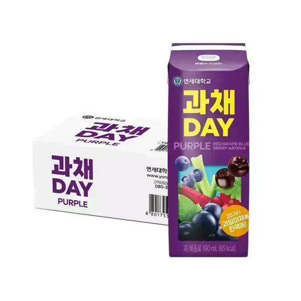 상품 이미지: [본사직영]연세 과채데이 퍼플 190mlx24