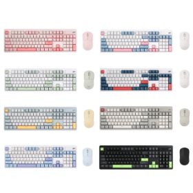 상품 이미지: 지클릭커 오피스프로 WMK515 사일런스 M 무소음 무선 블루투스 키보드 마우스 세트 104키