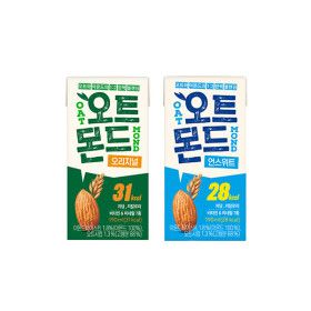 상품 이미지: 롯데칠성 오트몬드 190mlx24입+오트몬드 언스위트 190mlx24입 (총48입)