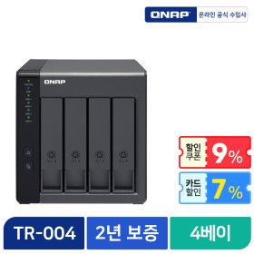 상품 이미지: QNAP TR-004 Tower 4BAY DAS 확장유닛 +공식총판+안전포장+행사+