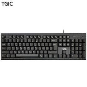 상품 이미지: TGIC TGC-K1500V 유선 키보드 USB 생활방수 멤브레인 사무용 가정용