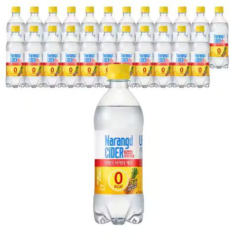 상품 이미지: 동아오츠카 나랑드사이다 제로 파인애플 500ml X 24개 PET