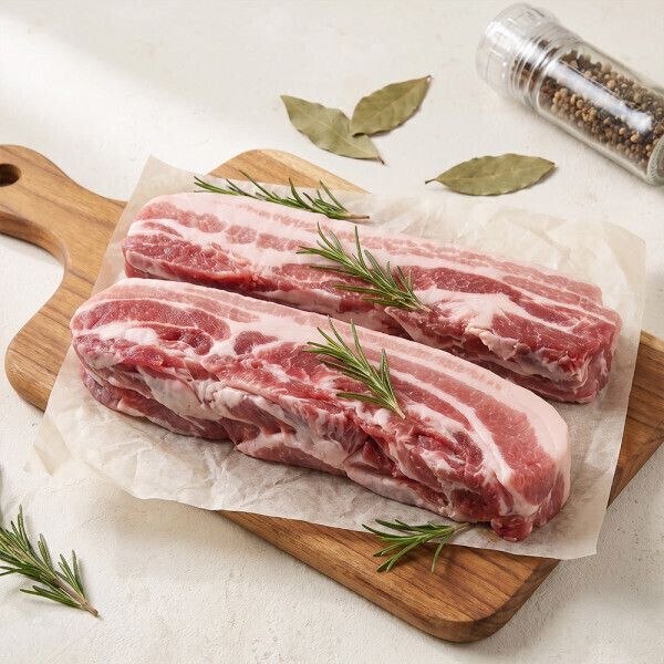 상품 이미지: (신선집중) 바베큐/수육용 통삼겹살 2KG (1kg+1kg) 무료배송