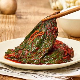 상품 이미지: (신선집중) 김치 비법양념 밥도둑 깻잎김치 500g+500g(총 1kg)