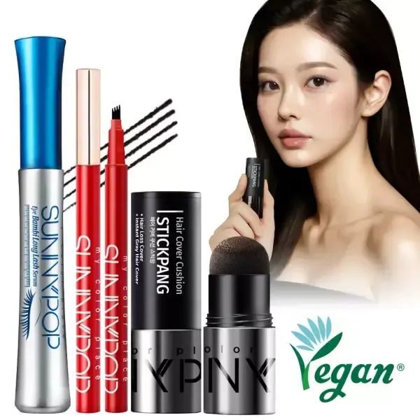 상품 이미지: [단하루 초.특.가] [써니팝] 여름&물놀이 필수템!10일 지속! 눈썹 타투펜 &아이브로우/빈모&새치 48시간커버 지속 헤어커버 스틱 //속눈썹영양제 外