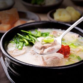 상품 이미지: 부산 돼지국밥 600gX5봉+(다대기5봉 증정)) /부산의 맛