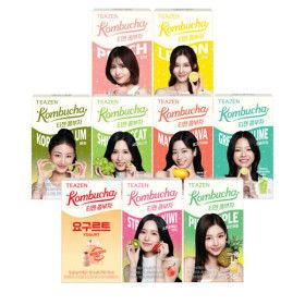 상품 이미지: 티젠 콤부차 10스틱 X9박스 BEST맛 골라담기 /총 90스틱 당0g 저칼로리