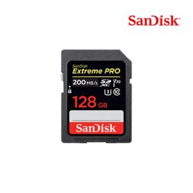 상품 이미지: 샌디스크 익스트림 프로 SD 메모리카드 128GB CLASS10 SDXC U3 4K 정품 128기가