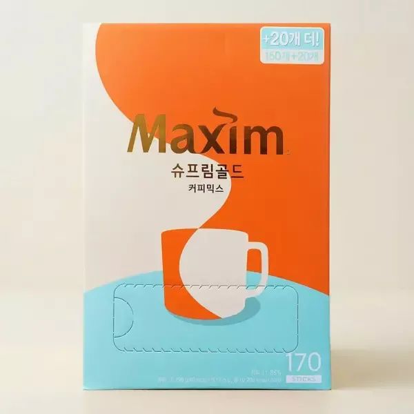 상품 이미지: 동서 맥심 슈프림골드 커피믹스 13.5g*170T