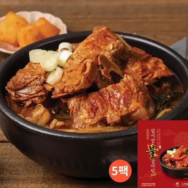 상품 이미지: 집밥장인 참이맛 40년전통 불 감자탕 레드 1.2kg x 5개