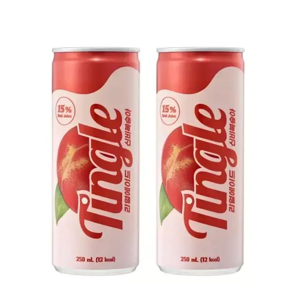 상품 이미지: 팅글 리얼에이드 신비복숭아 250mL X 24캔