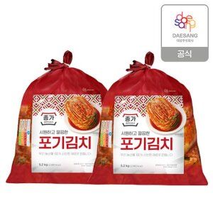 상품 이미지: 종가 중부식 포기김치 10.4kg (5.2kg X 2)