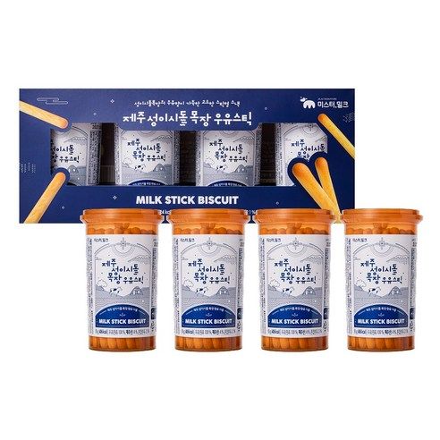 상품 이미지: 제주 성이시돌 목장 우유스틱, 4개, 85g