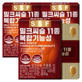 상품 이미지: 밀크씨슬 실리마린 3개월분(90정) 밀크시슬 11종복합기능성 아연