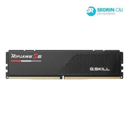상품 이미지: 지스킬 DDR5-6000 CL36 RIPJAWS S5 블랙 (16GB)