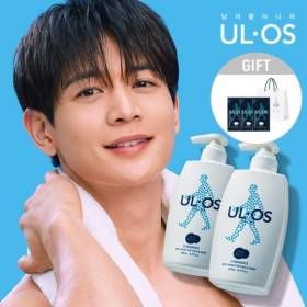 상품 이미지: 우르오스 스킨바디 올인원 바디페이스 바디클렌저 바디워시 500ml x 2 + 샴푸샤쉐 3개 쇼핑백