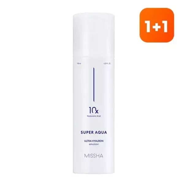 상품 이미지: [1+1][미샤] 수퍼아쿠아 울트라 히알론 에멀전 130ml