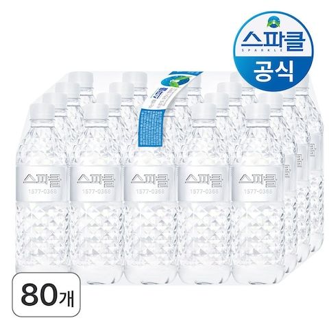 상품 이미지: 생수 500ml*80병 무라벨