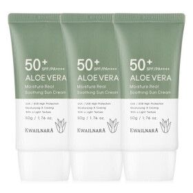 상품 이미지: (뷰티행사) 알로에 썬크림 2개+1개더 / SPF50+ PA++++ 50ml 자외선차단 3중 기능성 선크림