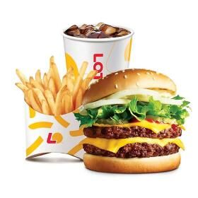 상품 이미지: (롯데리아) 더블엑스투버거 세트