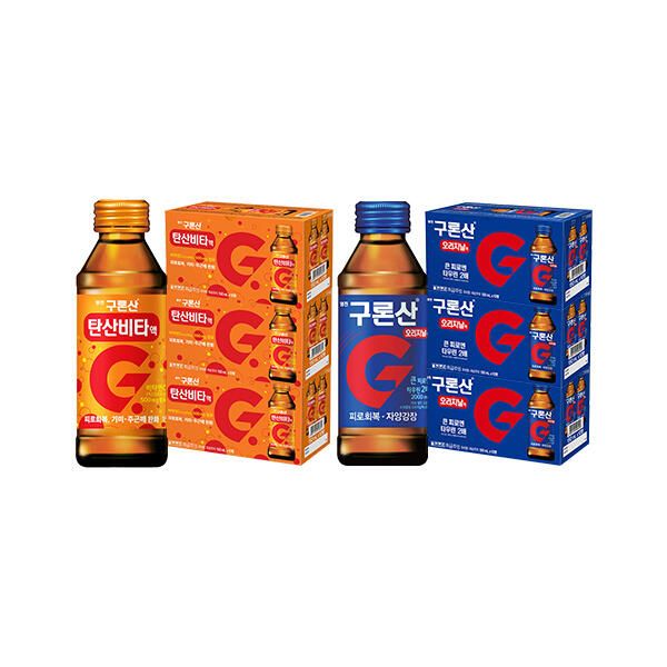 상품 이미지: 영진 구론산 탄산비타 150ml +  오리지날 150ml 각 30개 (총 60개)