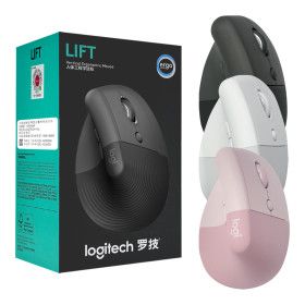 상품 이미지: 리프트 버티컬 무선 블루투스 마우스 맥북 아이패드 호환 손목보호 인체공학 병행 (SL)