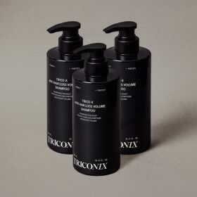 상품 이미지: 트리코닉스 트리코엑스 탈모완화 두피볼륨 블랙샴푸 500ml 3개 단 2주만에 모발 빠짐 80% 감소 효과