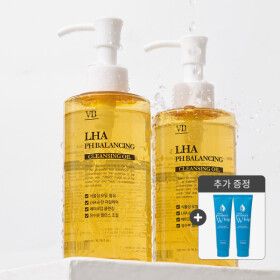 상품 이미지: 2+2 약산성 LHA 클렌징오일 2개 + (증정)휩 클렌징 폼 2개 (저자극 메이크업 블랙헤드제거)