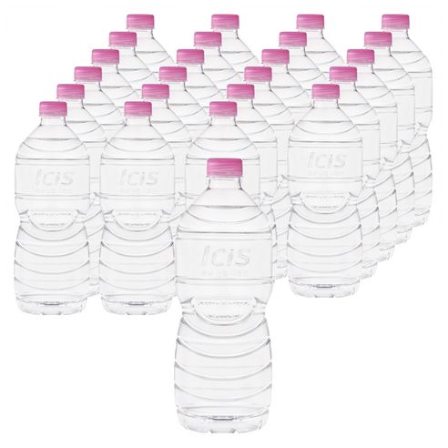 상품 이미지: 아이시스 무라벨 생수, 1L, 24개