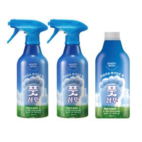 상품 이미지: 해피바스 필쏘굿 풋샴푸 500ml 2개+리필 본품 500ml