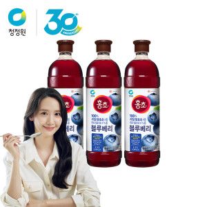 상품 이미지: 홍초 블루베리 1.5L x 3병