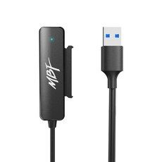 상품 이미지: 엠비에프 SATA to USB 컨버터 SSD 외장하드 연결 케이블 MBF-U3SATA-BK, 1개, 25cm