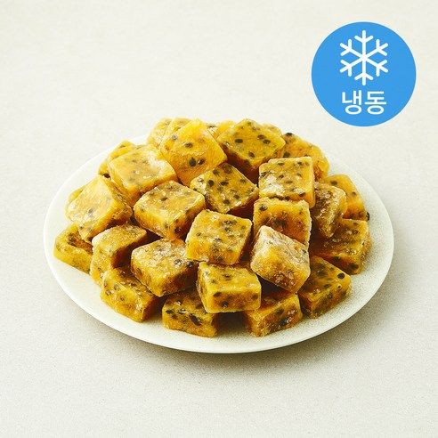 상품 이미지: 이안 패션후르츠 큐브 (냉동), 1개, 1kg