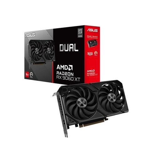 상품 이미지: ASUS DUAL 라데온 RX 9060 XT D6 16GB 대원씨티에스