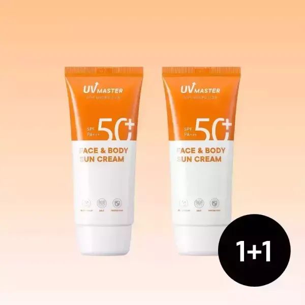 상품 이미지: [2개]유브이 마스터 페이스 앤 바디 선크림 80ml