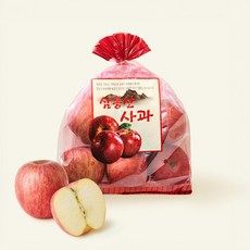 상품 이미지: 삼봉산 못난이 사과, 1개, 1.3kg(7~9입 / 소과)