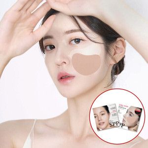 상품 이미지: SPP 무광 투명썬패치 20매입(10회분) 메디선패치 실리콘 UV자외선차단 골프패치 눈밑 기미 얼굴햇빛가리개