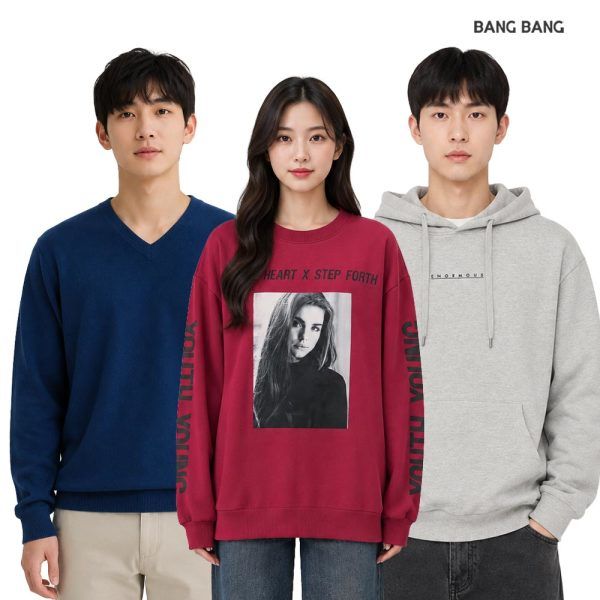 상품 이미지: 뱅뱅 본사 가을 시즌 오픈/맨투맨/후드티/청바지 26% 쿠폰