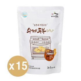 상품 이미지: 국산콩 오븐에 직접구운 수제두부과자 영양간식 110g 15봉