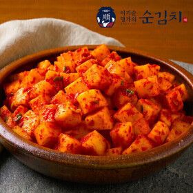 상품 이미지: 국내산 김치 이기순 명인의 순(順) 깍두기 1kg 전재료 국산 100% 지마켓 단독 특가 당일제조