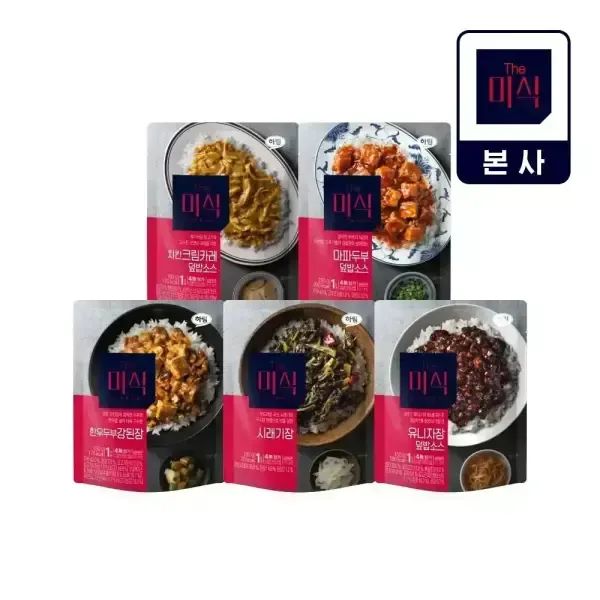 상품 이미지: [더미식] 덮밥소스 5+5 골라담기 (마파두부,치킨크림, 유니자장,한우두부강된장,시래기장,참치김치,비프카레)
